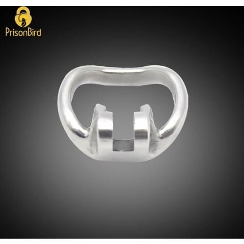 Male Queen Sex Training Couple Sex Games 316L Stainless Steel Chastity Magic Locker Device Ring for All Items of A256/A257 R7