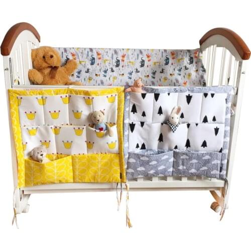 Portable Newborn Baby Crib Bed Hanging Bag Infant Bedside Nappy Diapers Organizer Bag Bebe Bedding Clothes Storage Rack Cradle