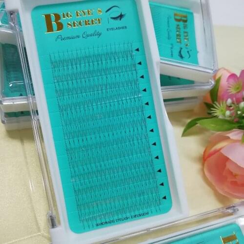 Big eyes secret Russian Volume Eyelashes For Building 2d Lashes Extension For Professionals Premade Fans 2D Eyelash Extension
