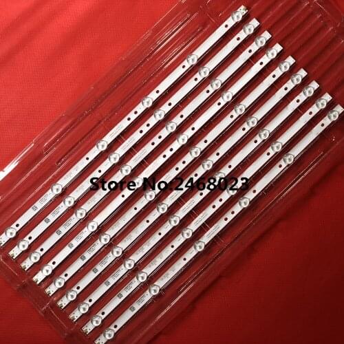LED Backlight strip (9) for 49PFT4001/05 49PUF6065 49PUF6050 49PFL3445 4708-K49WD7-A2113K11 4708-K490WD-A2213K01K490WD9 K490WD7