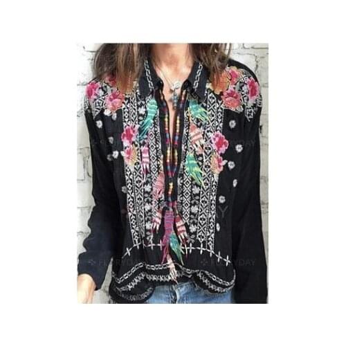 TEELYNN Black Blouses