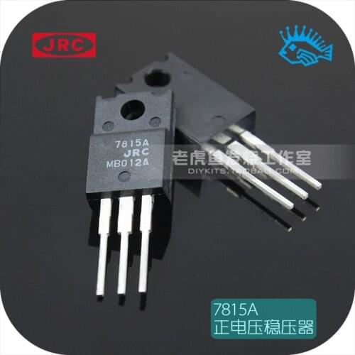 5pcs/50pcs Japan JRC NJM7815FA LM7815 three-terminal regulator integrated chip Positive voltage regulator TO-220F