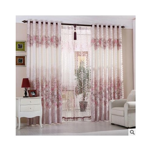 FYFUYOUFY European style Warm sitting room bedroom curtains cloth curtain voile curtain Upmarket Jacquard curtain Special offer