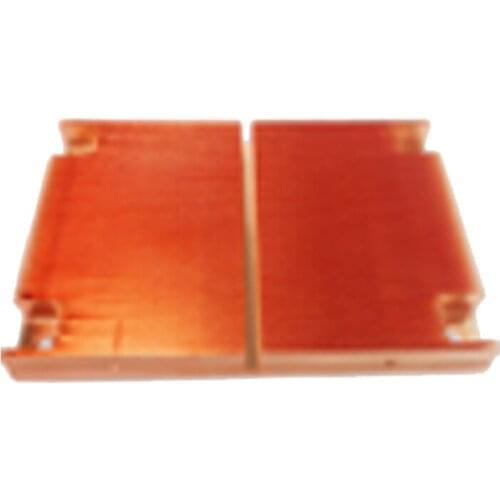 1pcs Laser Copper Heat Sink Graphics Card Memory TEC Cooling Plate 106mm Length 78mm Width 11mm Height
