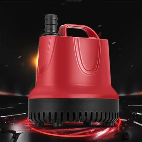 10/15/30/45/60/80W 50Hz Water Pump Fish Tank Submersible Ultra-Quiet Pump Fountain Aquarium Pond Spout Feature Pump