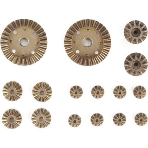 12T 24T 30T Motor Driving Gear Metal Front Rear Differential Gear Upgrade Repair Parts For Wltoys 12428 12423 12429 1/12 Rc Car