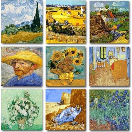 2021 New 5DCity Diamond Painting Embroidery Landscape Mosaic Rhinestone Home Decoration