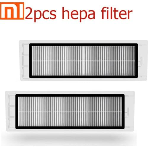 Original XIAOMI MIjia Robot Vacuum accessories Side Brush 2pcs, HEPA Filter 2pcs, Main Brush 1pcs, Cleaning Tool 1pcs Cleaner