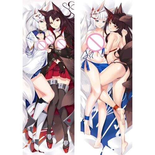 Anime Cartoon Azur Lane Sexy Body Hugging Pillows Cases Cover Pillowcase Poszewki Dakimakura Cosplay Pillow 97034