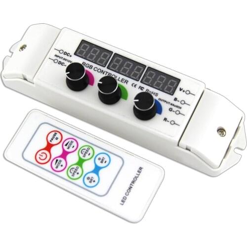 BC-350RF high-performance power controller for entire color changing which adopted PWM controlling rgb led controller
