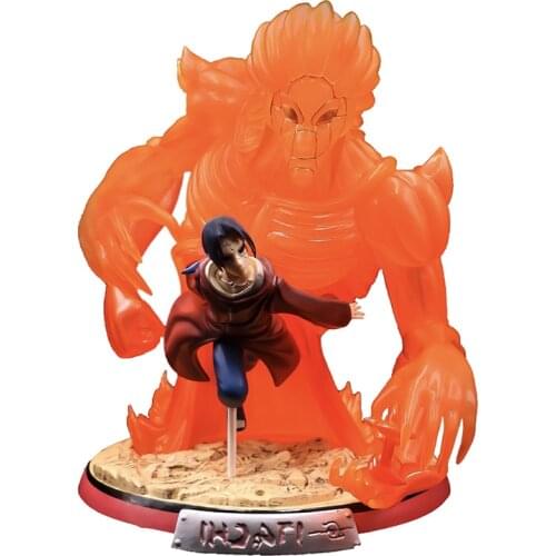 Naruto Shippuden Uchiha Itachi Anime GK Susanoo Akatsuki Action Figure 43cm Exquisite Quality Statue Collectible Toy Figma Doll