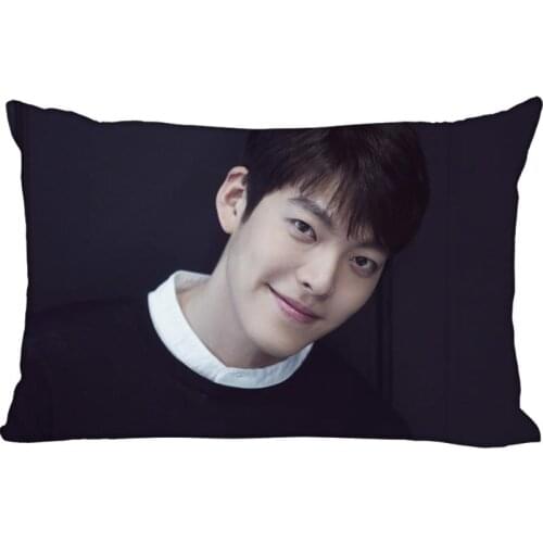 Kim Woo Bin Rectangle Pillowcase Zipper Wedding Custom Pillow Case 40X60cm,50X75cm(two sides)Pillow Cover #7.20