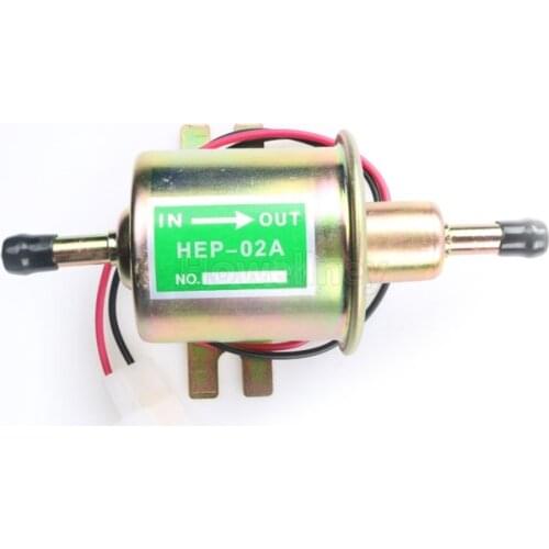 Universal Electric Fuel Pump Diesel Petrol Gasoline Low Pressure For Car Carburetor Motorcycle ATV