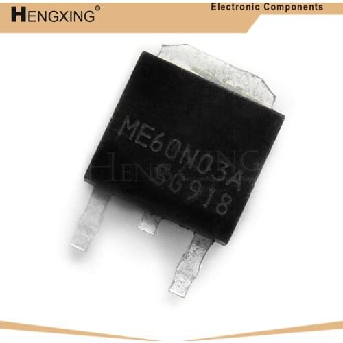 5piece ME08N20-G 8N20 ME25N06 25N06 ME60N03A ME60N03 TO-252 In Stock