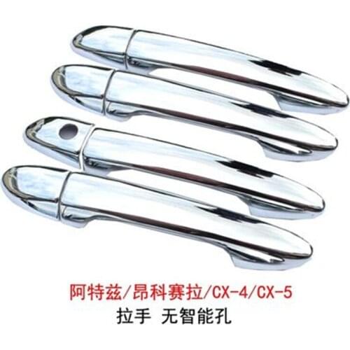 ABS Chrome Side Door Handle Cover Trim For Mazda CX-5 CX5 2012 2013 2014-2016