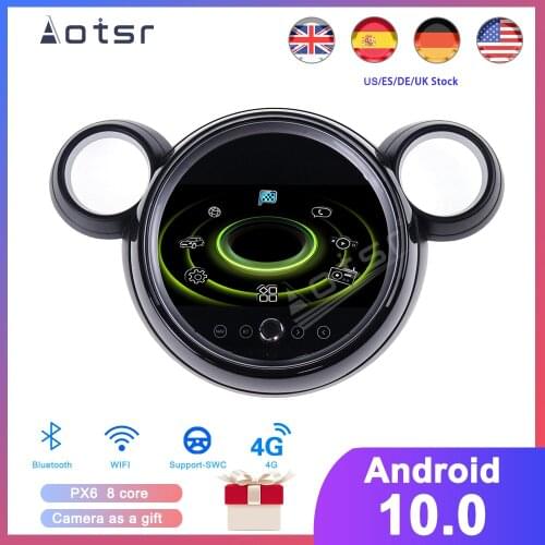 Android 10 Car CD Player GPS Navigation For BMW MINI Cooper R56 2006 - 2013 2014Auto Radio Stereo Multimedia Player HeadUnit