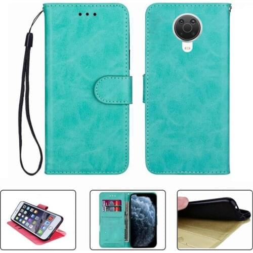 For Nokia G20 2021 6.52" TA-1336, TA-1343, TA-1347 Wallet Case High Quality Flip Leather Phone Shell Protective Cover Funda