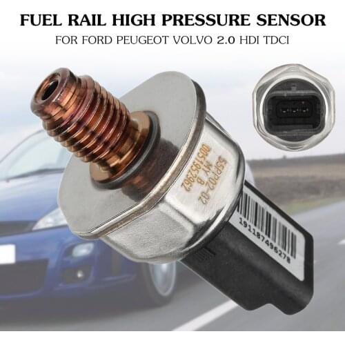 Fuel Rail High Pressure Sensor For FORD PEUGEOT-VOLVO1 2.0 HDI TDCI 55PP02-02 3-pin 61x33mm High Accuracy Oil Pressure Regulator