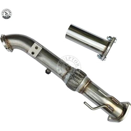 For Ford Focus ST 2.0L Ecoboost 13 up 3" Catless Flex Turbo Downpipe bolt-on K8-DP401