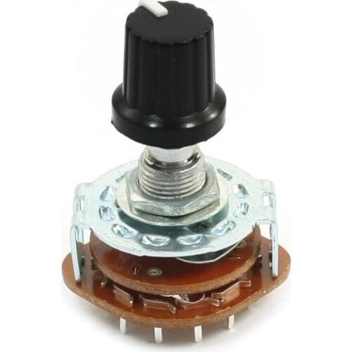 GTBL Electronic Machine 4P3T 4Pole 3 Position 2 Deck 16 Pin Rotary Switch