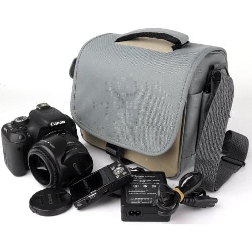 Canvas DSLR Camera Bag Case Lens Pouch For Sony alpha A7 ii iii A7R A7S A77 A7R II A9 A99 A58 A57 HX400 HX350 Sony Bag