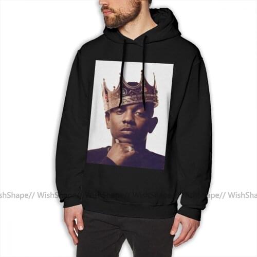 Kendrick Lamar Hoodie Kendrick Lamar Hoodies Cool Warm Pullover Hoodie Cotton Oversize Blue Men Long Length Outdoor Hoodies