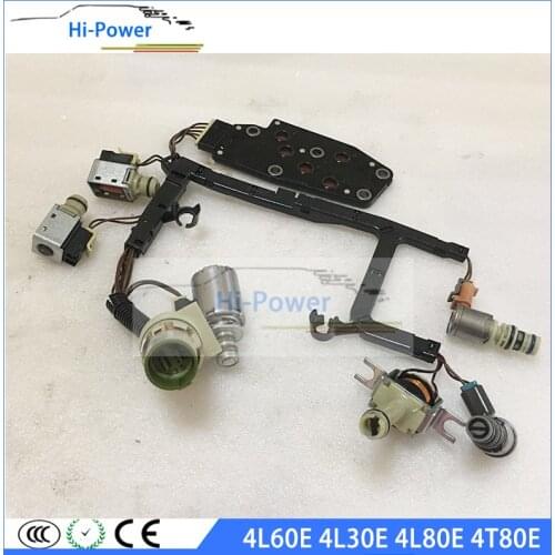 4L60E 4L30E 4L80E 4T80E Refurbished Transmission Control Valve Solenoids with Wire for 93-05 EPC Shift TCC 3-2 PWM 4l60e