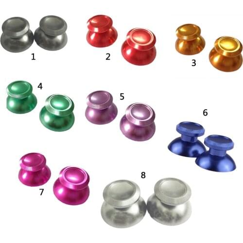 Bevigac 2x Console Mushroom Thumb Stick Grip Cap Cover For Sony Play Station PS Dualshock 4 3 Joypad Gamepad Controller Console