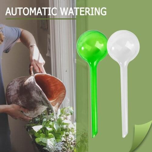 4pcs Plant Watering Bulbs Garden Automatic PVC Ball Garden Water Device Self-Watering Bulbs Plants Flower Drip Irrigation System