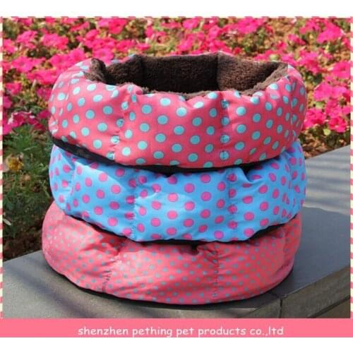 Hot sales pet products short floss warm pet dog bed dog house pet house puppy warm ben house assorted colors supply