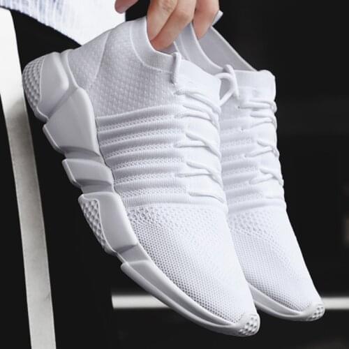 Mens Plus Size Breathable Running Shoes Sneakers Bounce Outdoor Sport Shoes Red 48 Summer Professional Training Brand Designer