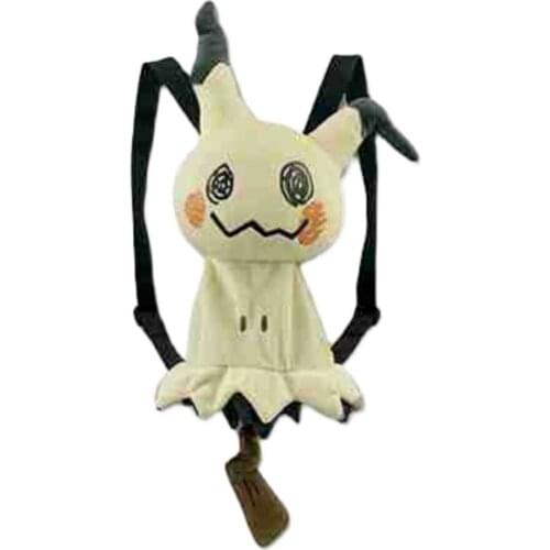 Anime Mimikyu Plush Doll Backpack Model Toy knapsack for Child Student School Bag Cosplay Toys 30cm