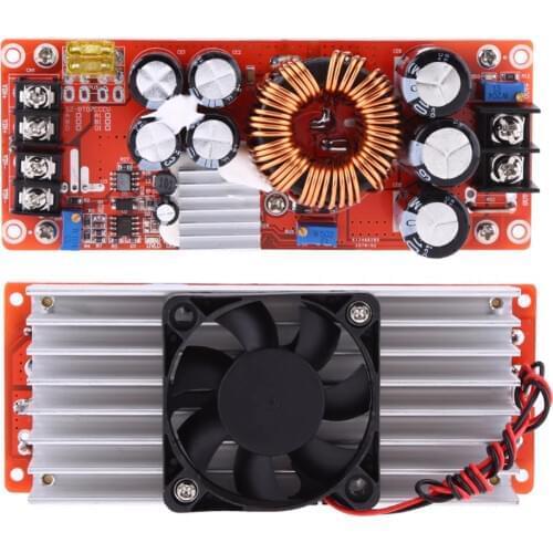 1500W DC-DC Step-up Boost Converter 10-60V to 12-90V 30A Constant Current Power Supply Module LED Driver Voltage Power Converter