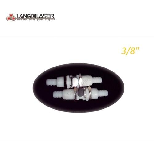 Size : 3/8 inch , CPC connector , water connector plastic panel mounting female & male npt thread coupling