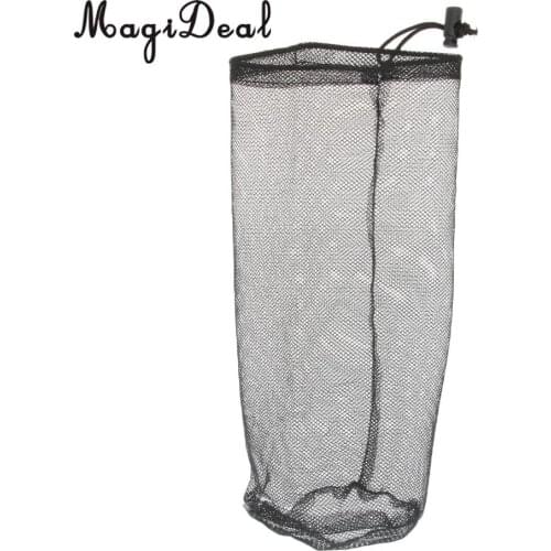 Polyester Mesh Bag, Drawstring Pouch, Lightweight Portable Stuff Sack for Laundry, Gym Clothes, Swimming, Camping, Hiking