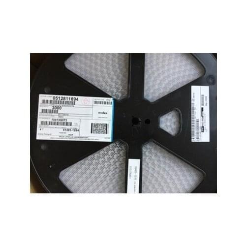 0512811694 CONN FFC FPC 16POS 0.50MM R/A MOLEX Connectors terminals housings 512811694 100% new and original parts 51281-1694