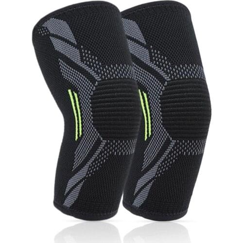 1 Pair Elbow pads Brace Support Elastic Knee Pad Sports Fitness Kneepad Gym Gear Patella Running Basketball Volleyball Tennis
