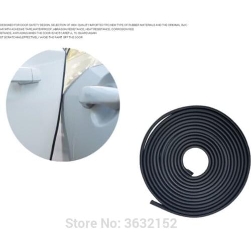 10M Car Anti Collision Side Door Edge Protection Styling Accessories Stickers For Honda fit accord crv civic 2006-2012 jazz city