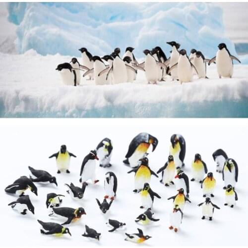 10 Shapes Silicone Mini Penguin Modeling Resin Mold Landspace Fillings Resin Jewelry Fillings Resin Casting Art Crafts