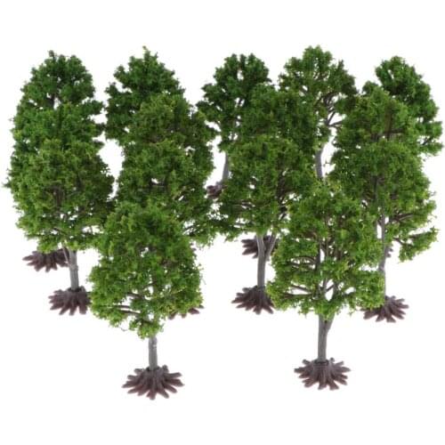 15Pcs 7.5cm Mini Trees Scenery Landscape Railways Layout DIY Building Model