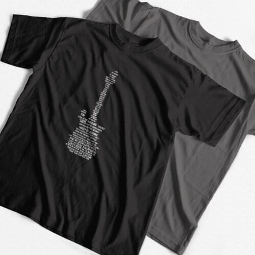 COSMIC S100% cotton music print men T shirt casual loose men thisrt short sleeve o-neck t-shirt tops tee shirts