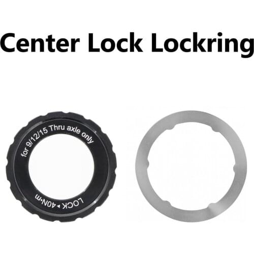 Mountain Road Bike Bicycle Center lock Disc Brake Rotor Cover For 9mm 12mm15mm Axle CenterLock Cover Ring