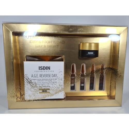 ISDINCEUTICS BEAUTY DAY&NIGTH ROUTINE (Isdinceutics Flavo-Ultraglican+Isdinceutics A.G.E Reverse)
