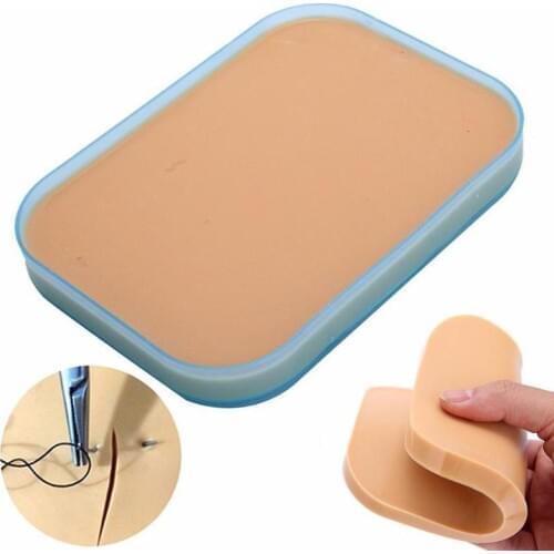 Human skin model medical surgical incision silicone suture training pad practice human skin model