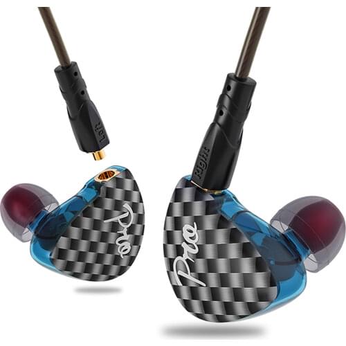 2018 Newest Yinyoo Pro BA+DD Hybrid In Ear Earphone Balanced Armature With Dynamic Noise Cancelling Headset With Mic MMCX Cable