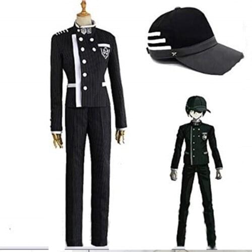 New Danganronpa V3 Saihara Shuichi Cosplay Costume Dangan ronpa School Uniform Suit Outfit Clothes