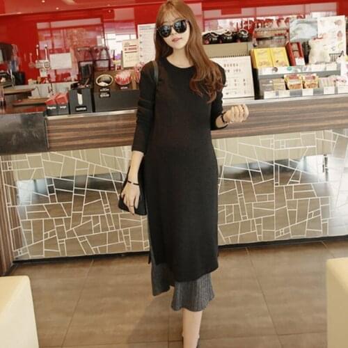 Зимние платья для беременных OkayMom China At AliExpress