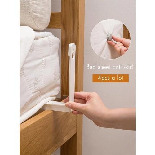 Quilt Bed Sheet Holder Clip Antiskid Mattress Fasteners Multifunction Sofa Cover Fixing Bracket Holder Home Practical Buckle