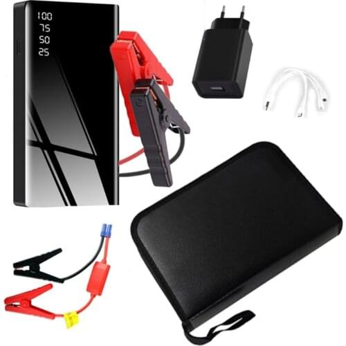 20000mAh Super Safe Car Jump Emergency Starter Engine with USB Quick Charge 12V Auto Portable Lithium Battery Power Pack