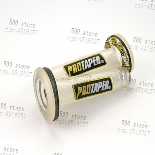 High porformance Universal 22mm 4 Colors Motorcycle Handlebar Non-slip Soft Handlebar transparent Hand Grip